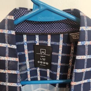 Michael Strahan Slim Fit Dress Shirt 16/16H | 34/35